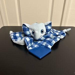 Booginhead elephant teether security blanket lovey